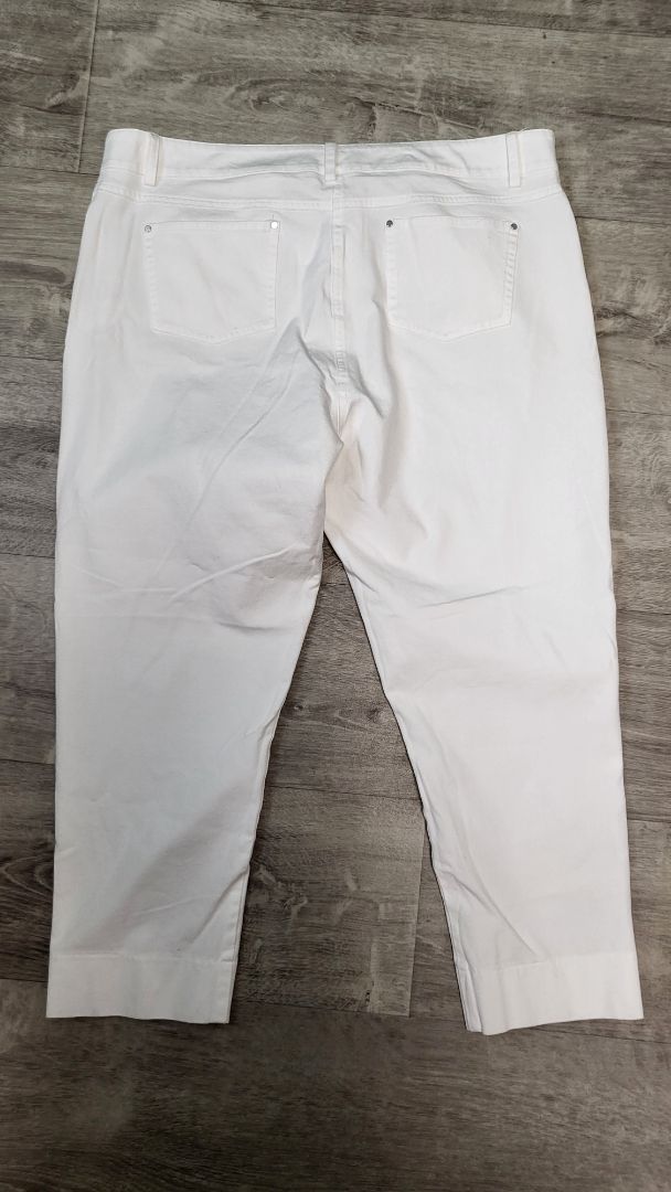 Paula Ryan Off White 7/8 Jeans (16)