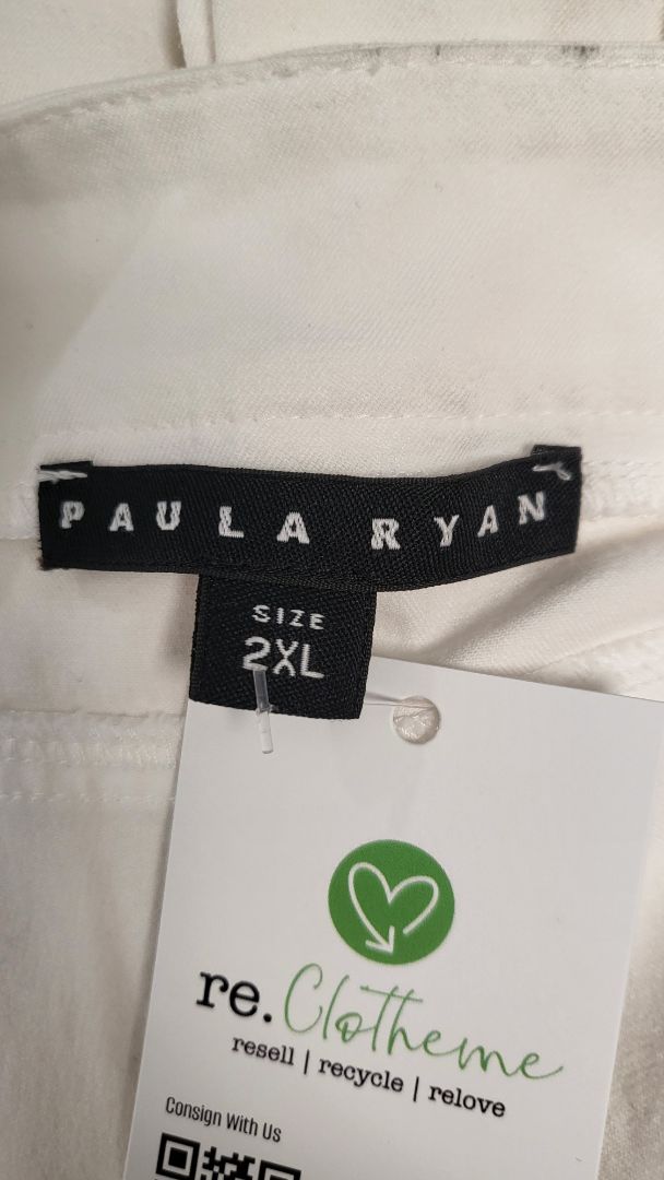 Paula Ryan Off White 7/8 Jeans (16)