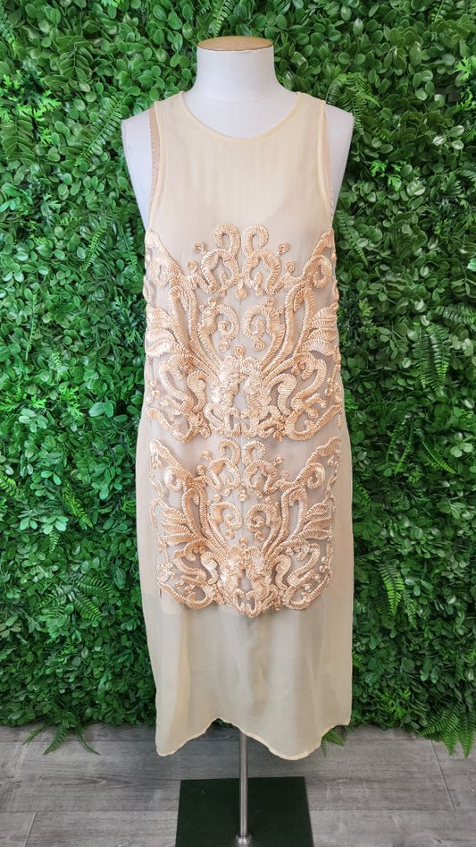 Alice McCall Apricot Dresses (10-12)