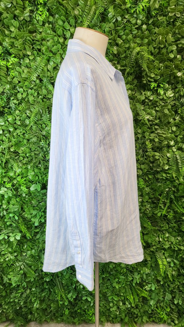 Country Road Blue Linen Shirt (14)