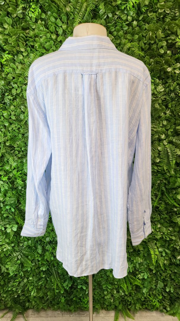 Country Road Blue Linen Shirt (14)