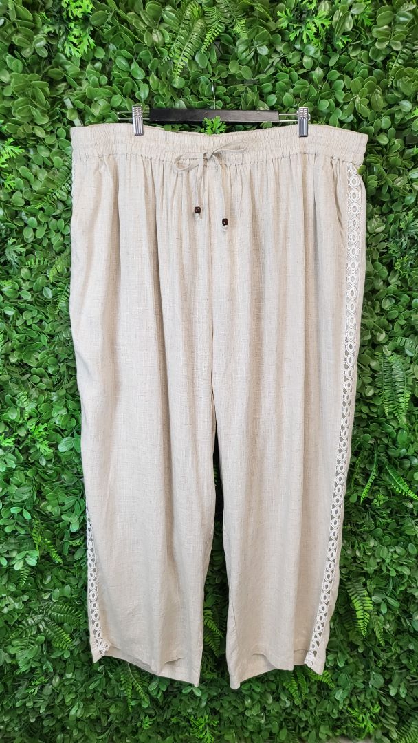 Zarc Natural Embroidery Pant BNWT (22-24)