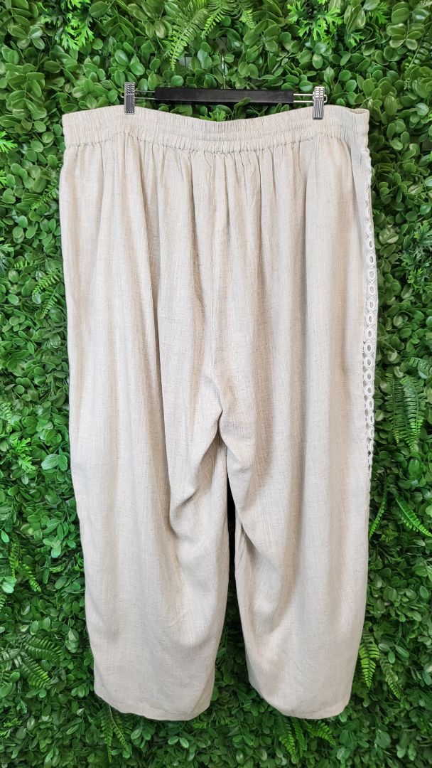 Zarc Natural Embroidery Pant BNWT (22-24)