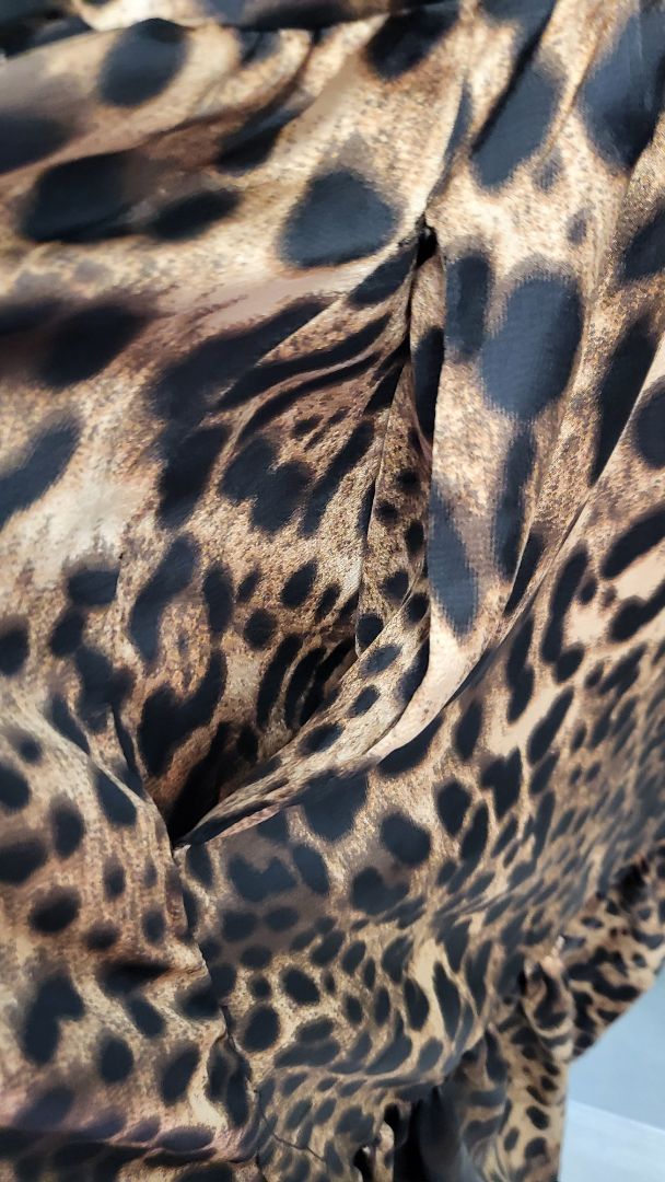 Friday Flamingo Animal Print Mid Dress (18-20)