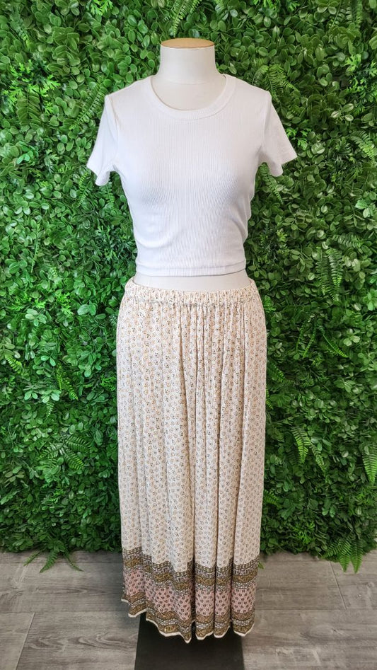 Tree Of Life Cream Boho Skirt (18)