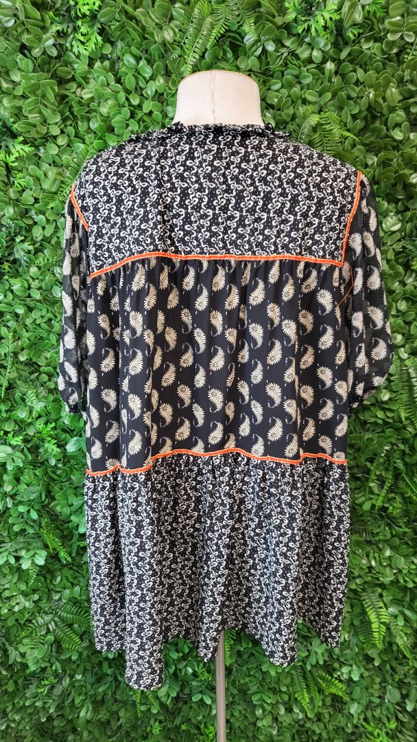 Coco & Belle Print Boho Top (20