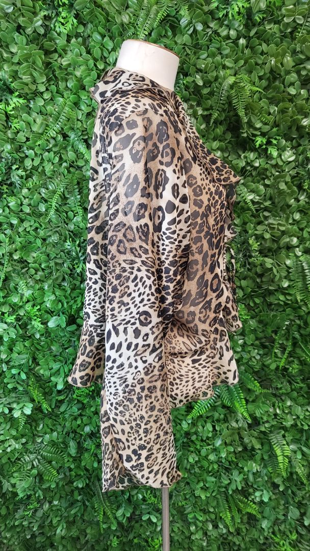 You & All  Ruffle Animal Print Top (22)