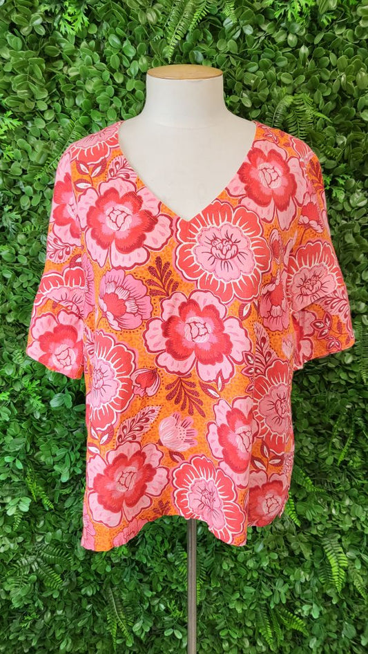 Madly Sweetly Multi Linen Top (12)