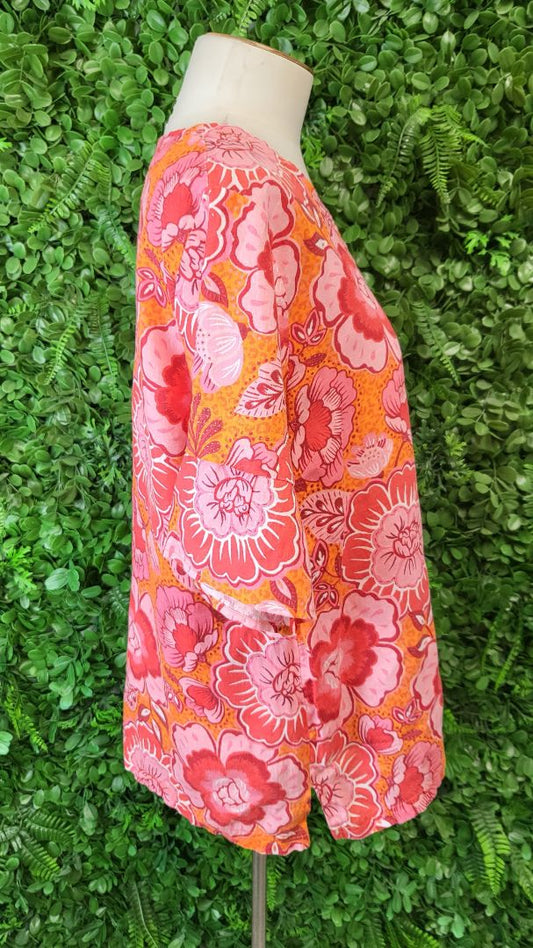 Madly Sweetly Multi Linen Top (12)