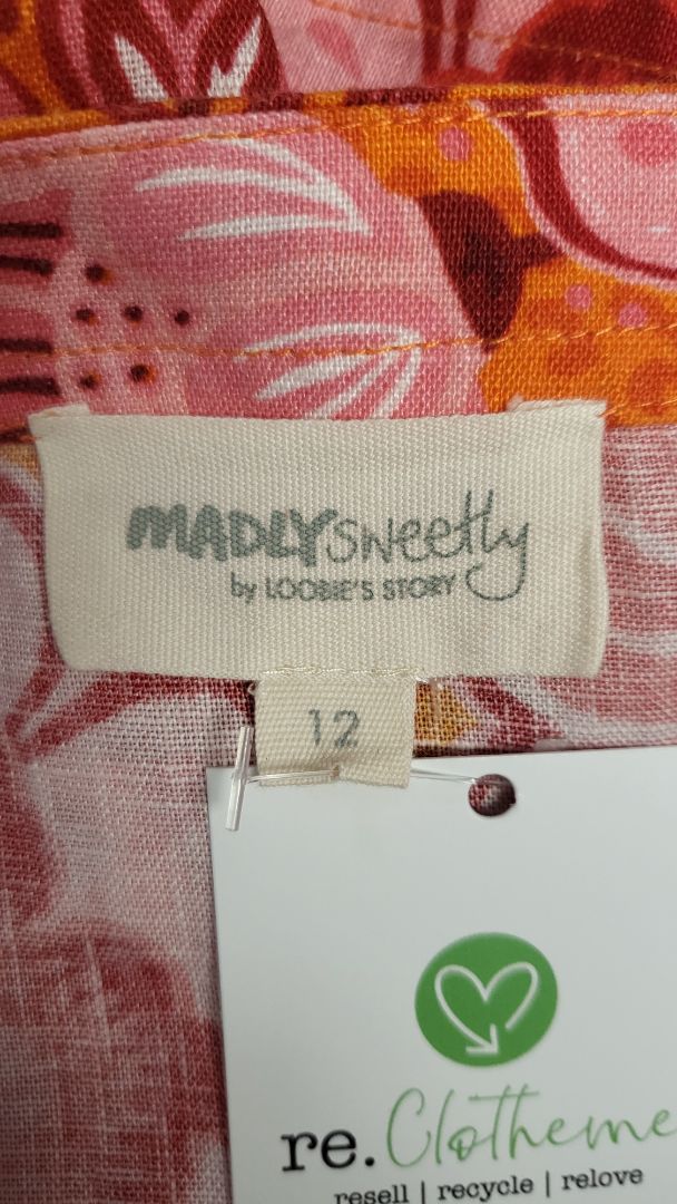 Madly Sweetly Multi Linen Top (12)