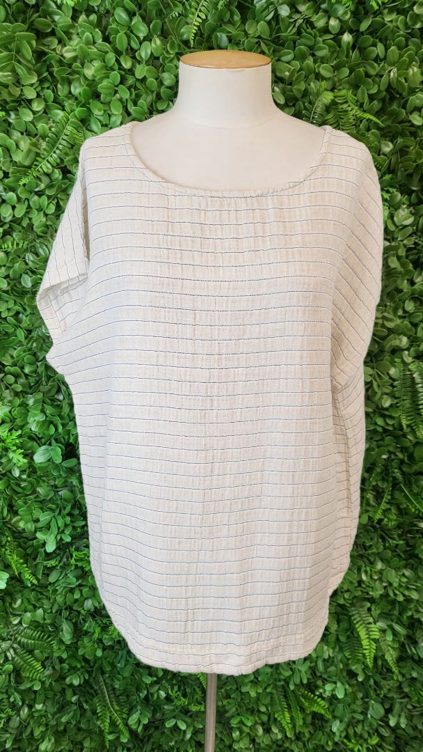 Naturals by O&J Natural Linen Blend Top (12)