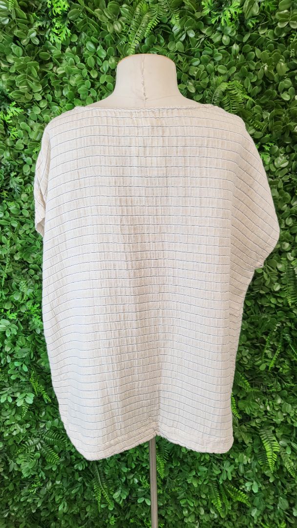 Naturals by O&J Natural Linen Blend Top (12)