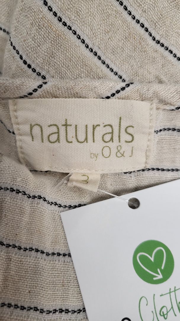 Naturals by O&J Natural Linen Blend Top (12)
