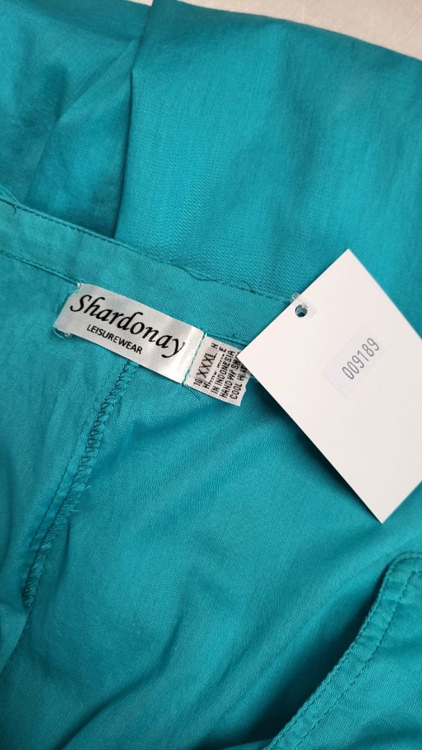 Shardonay Blue Kaftan Dress (20-24)