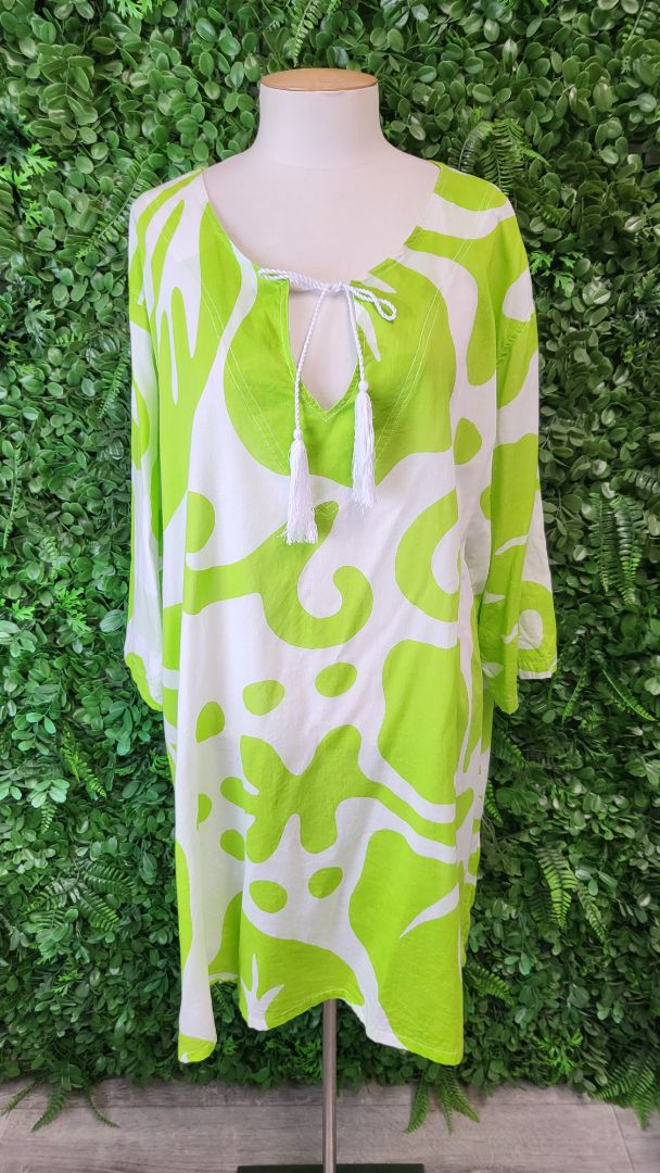Shardonay Green Vacay Dress (24-26)