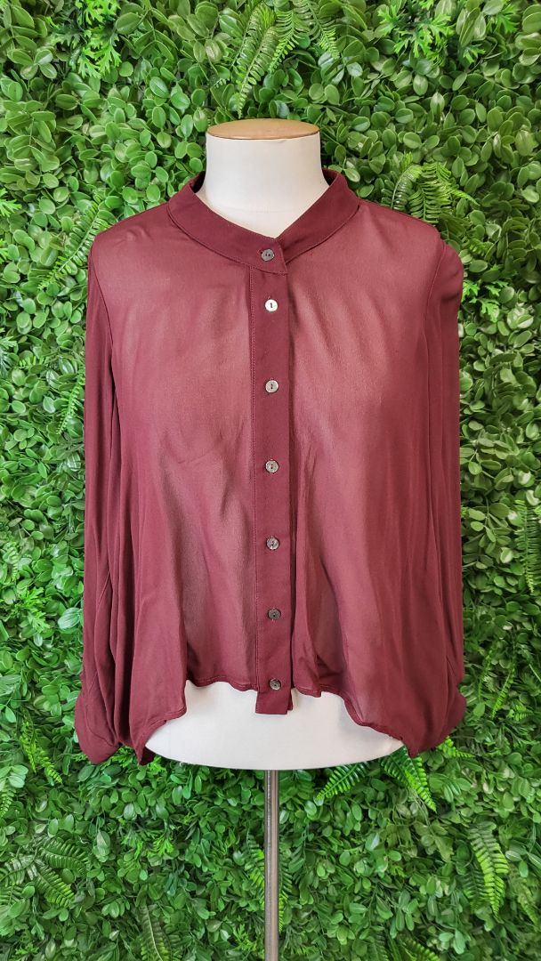 Ricochet Plum Layering Shirt (10-12)