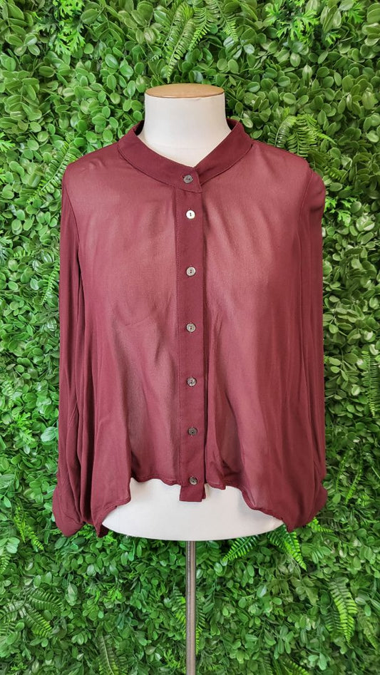 Ricochet Plum Layering Shirt (10-12)