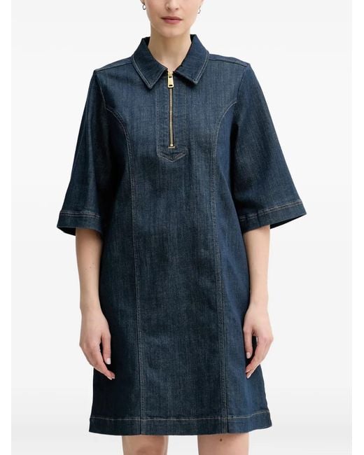 Mos Mosh Blue Denim Dress (10)
