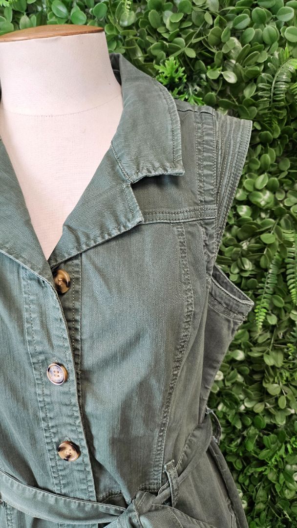 Elm Green Cargo Dress (12)