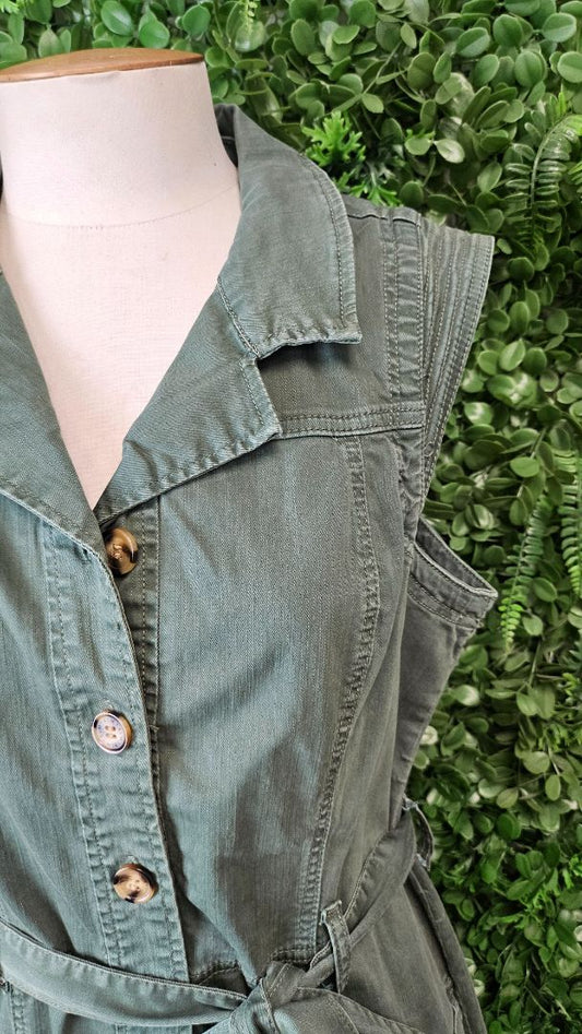 Elm Green Cargo Dress (12)