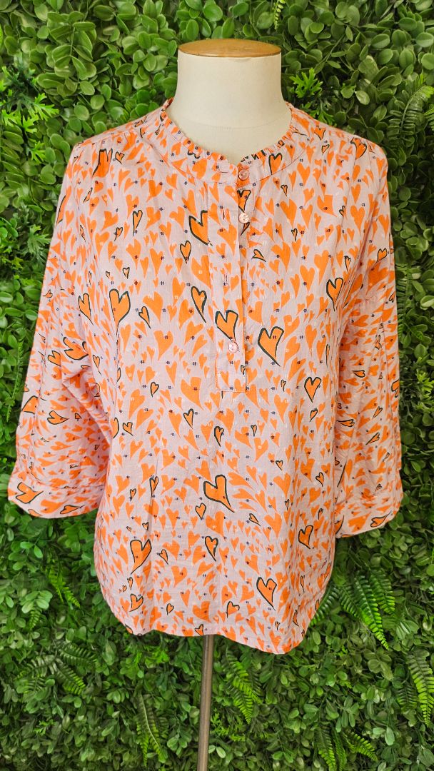 POM Amsterdam Print Heart Top (12)