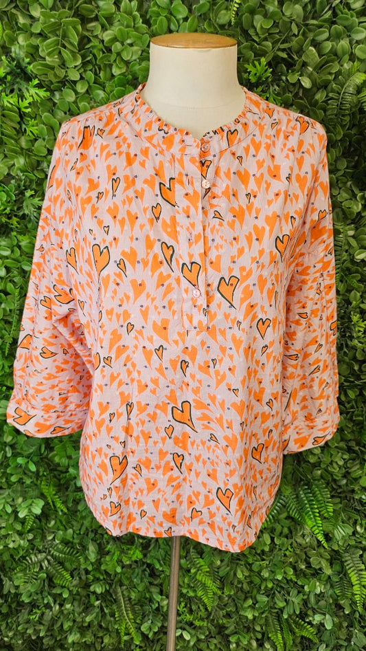 POM Amsterdam Print Heart Top (12)