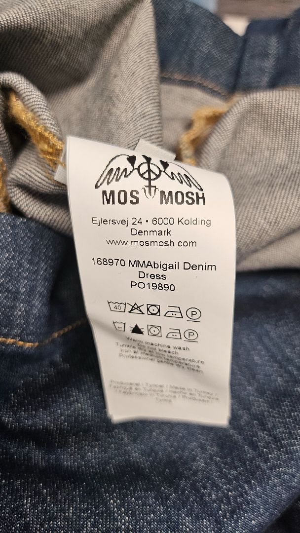 Mos Mosh Blue Denim Dress (10)