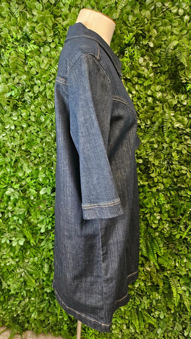 Mos Mosh Blue Denim Dress (10)