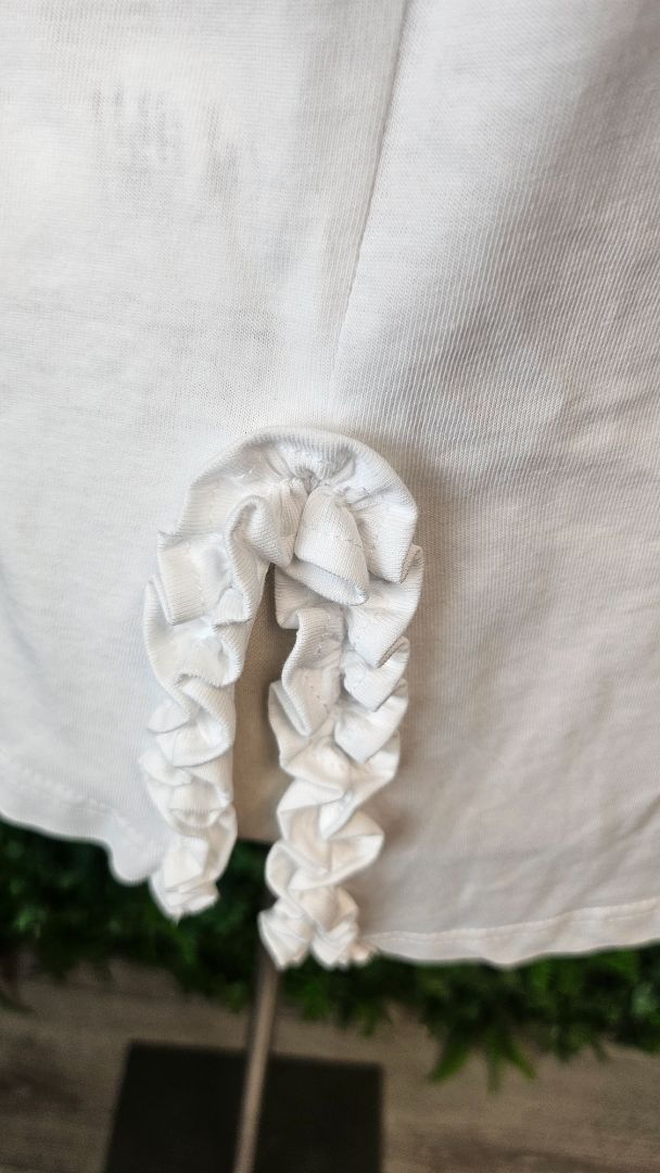 Coop White Flower Hour Tee (10-12)