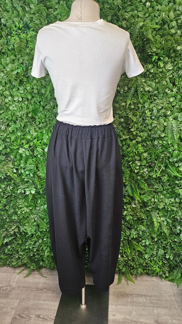 Moochi Black Drop Crotch Pants (14)