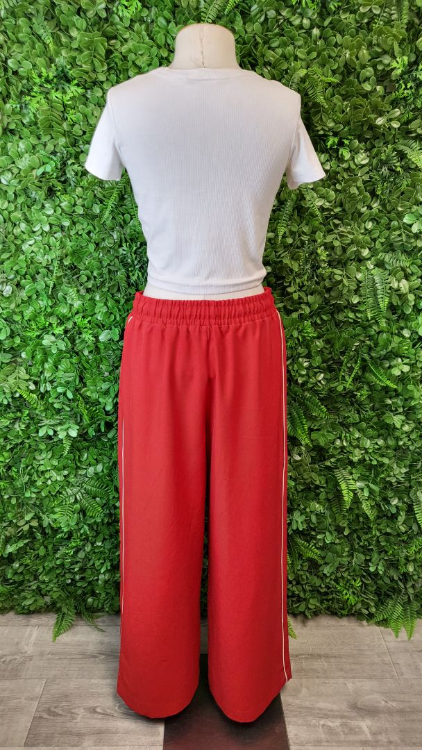 Stella + Gemma Red Wide Leg Pant (10)