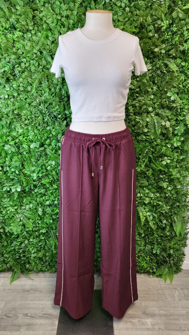 Stella + Gemma Plum Wide leg Pant (10)