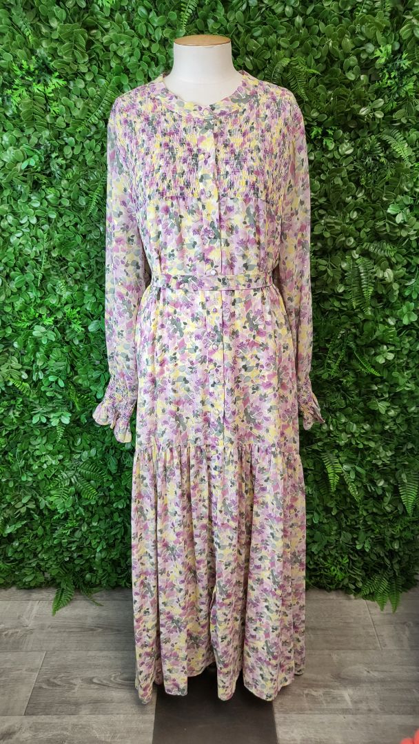 Stella Royal Floral Yoke Dress (20)