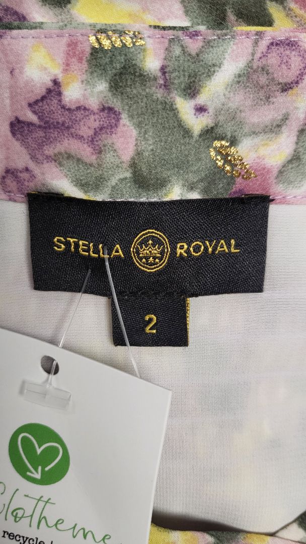 Stella Royal Floral Yoke Dress (20)