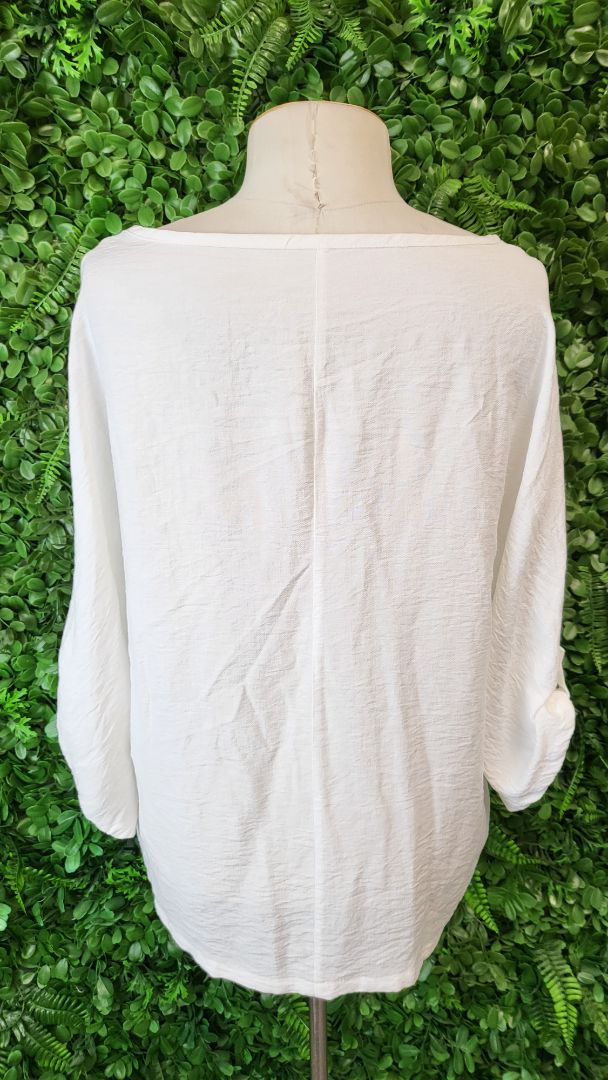 Italia White Milano Top (10-12)