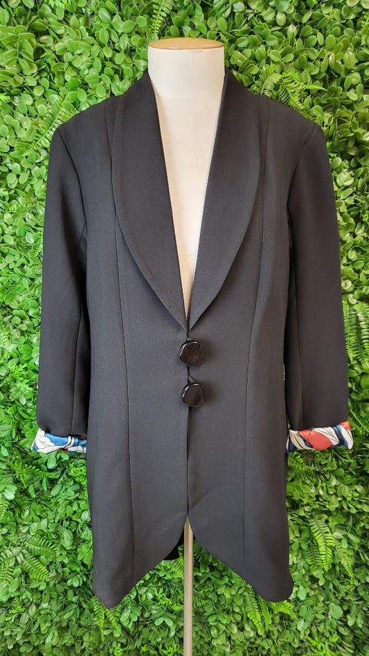 Annah Stretton Black Swing Coat (14)