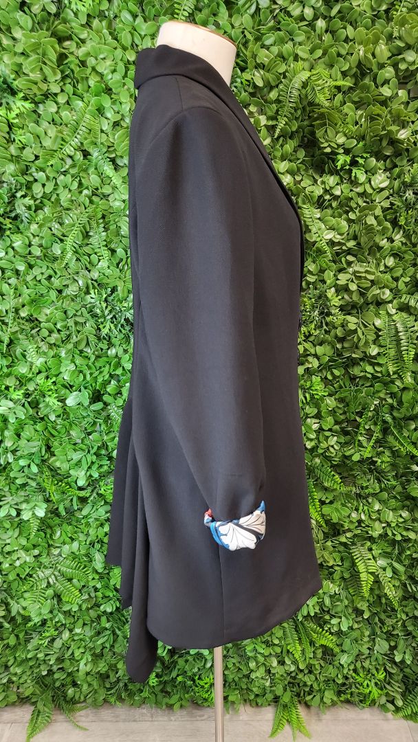 Annah Stretton Black Swing Coat (14)