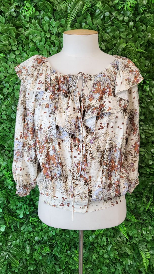 Drama The Label Print Belle Blouse BNWT (8)