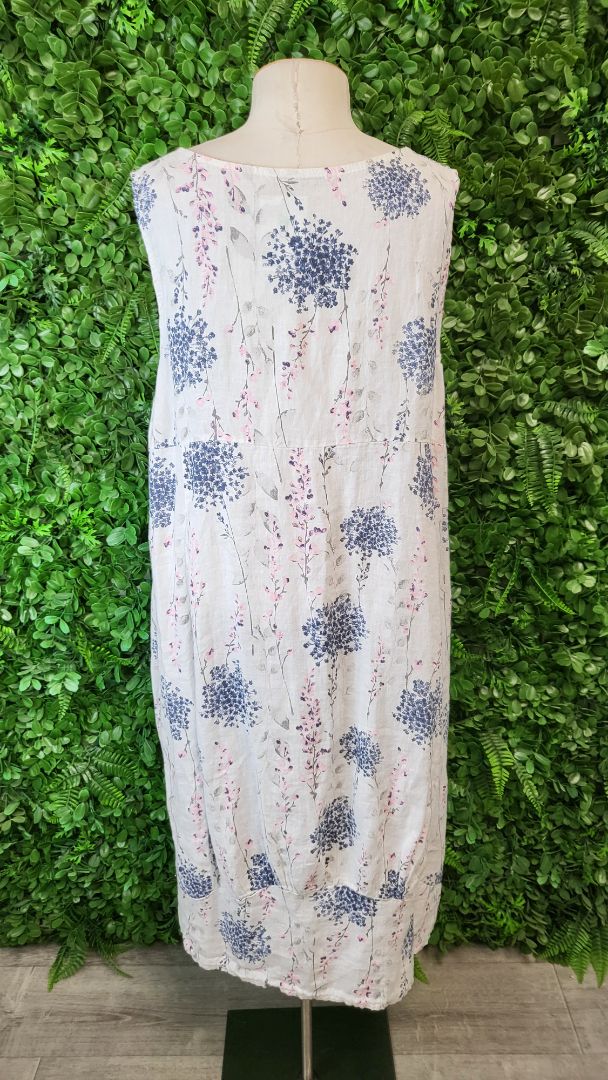 Helga May Floral Linen Slip Dress (16)