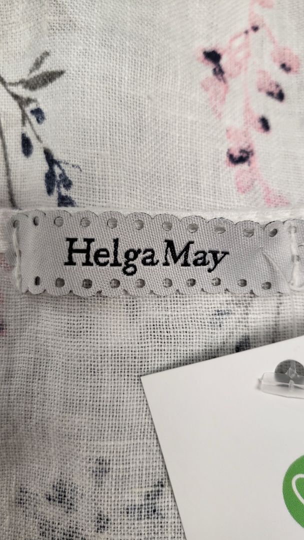 Helga May Floral Linen Slip Dress (16)
