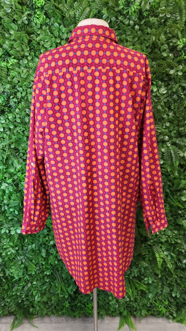 Oli Print Shirt Dress OSFM