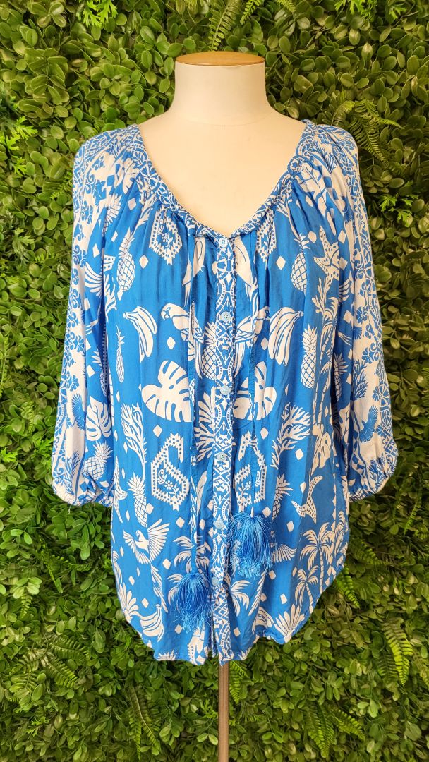 Lulalife Print Island Time Top (14)