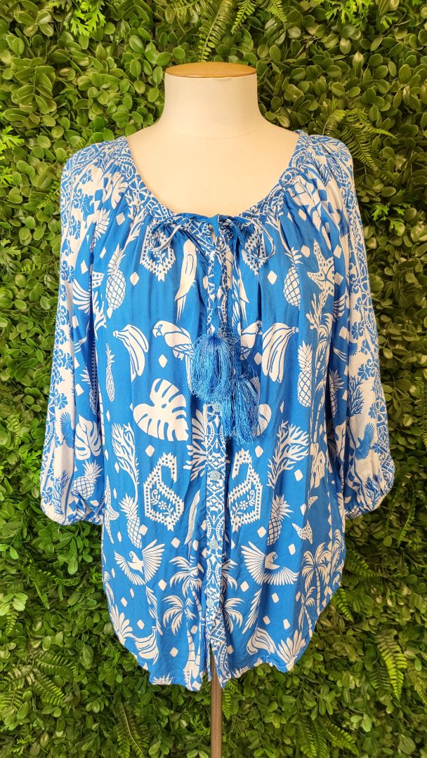 Lulalife Print Island Time Top (14)