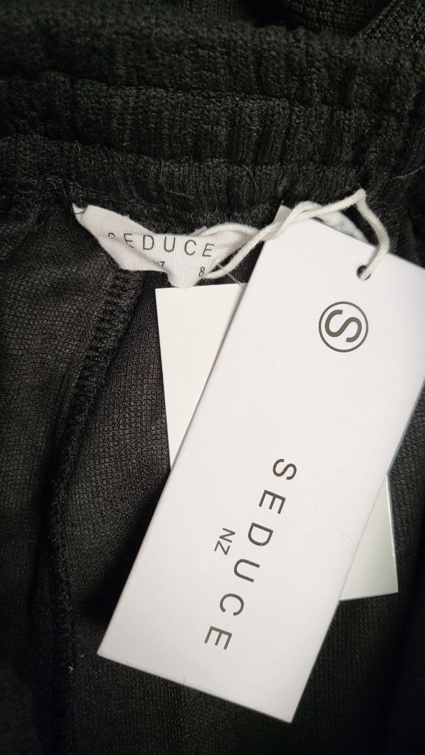 Seduce Black Adele Pant BNWT (8)