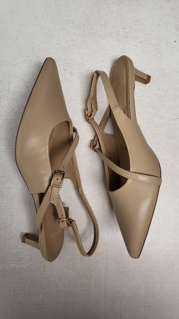 Novo Nude Slingback Heels (5/36)