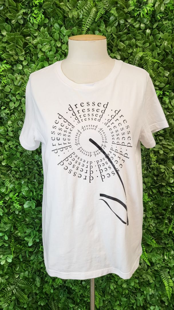 Dressed NZ White Print Top (10)