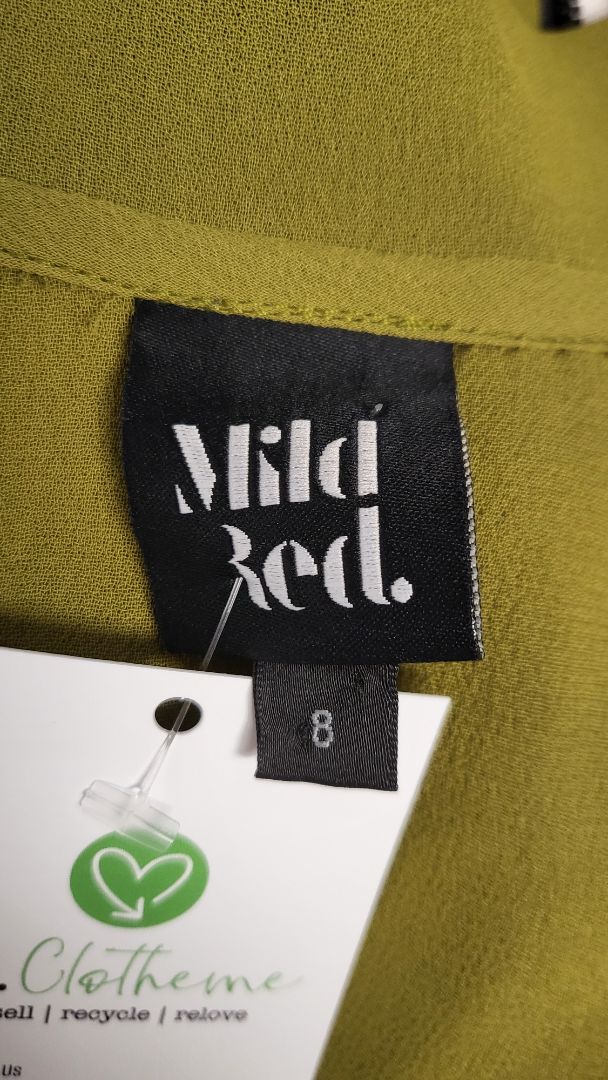 Mild Red Chartreuce Zipped Top (8)