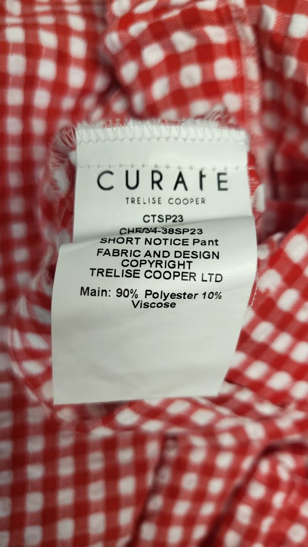 Curate Orange Short Notice Pants (10-12)