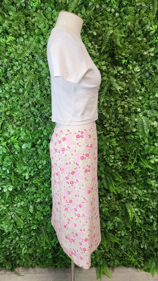 Boden Floral A-Line Skirt (14)