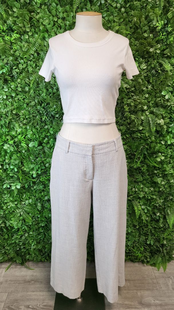 Five Units Grey Crop Pants (10)